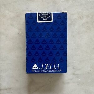 VINTAGE DELTA AIR LINES PLAYING CARDS